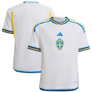 Sweden Away Shirt 2022 - Kids