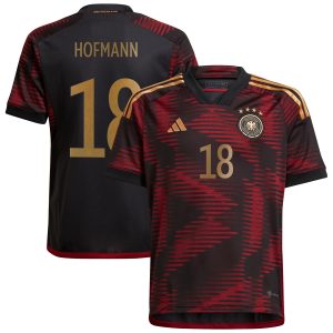 Germany Away Shirt - Kids with Hofmann 18 printing