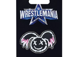 Alexa Bliss ''Smiley Face'' WrestleMania 38 Logo Pin