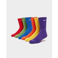 Nike 6-Pack Everyday Plus Cushioned Socks - Multi Coloured