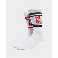HUGO 2 Pack Crew Socks - White