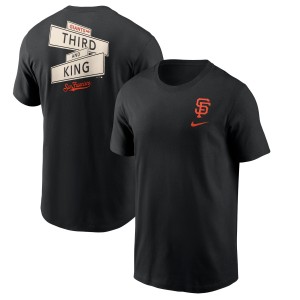Men's Nike Black San Francisco Giants Third and King Hometown T-Shirt