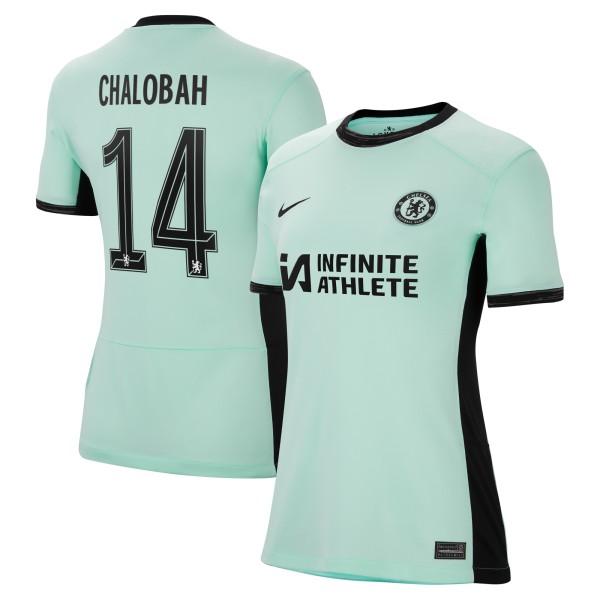Chelsea Cup Third Stadium Sponsored Shirt 2023-24 - Womens with Chalobah 14 printing