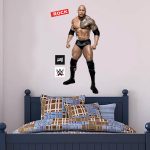WWE The Rock Cut Out Wall Sticker - 120cm x 55cm