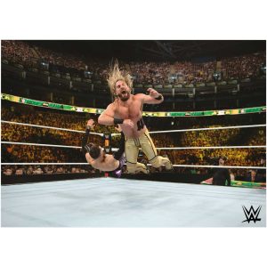 WWE MITB Seth Rollins Action Poster - Unframed A2