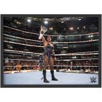 WWE Rhea Ripley WrestleMania Win Poster - Framed A3