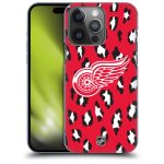Detroit Red Wings NHL Leopard Graphic Phone Case - iPhone