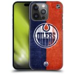 Edmonton Oilers NHL Half Distressed Graphic Phone Case - iPhone