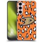 Anaheim Ducks NHL Leopard Graphic Phone Case - Samsung