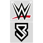 WWE Seth Rollins Dual Sticker Set - 2 x 15cm