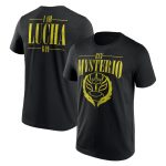 WWE Rey Mysterio T-Shirt - Black - Mens