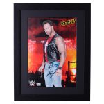 LA Knight Autographed Framed Poster - A3