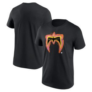 WWE The Ultimate Warrior Face Paint T-Shirt - Black - Mens