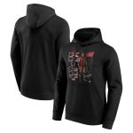 WWE LA Knight Vertical Hoodie - Black - Mens