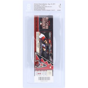 Paul Goldschmidt Arizona Diamondbacks Autographed First Career Multi-Hit Game Beckett Fanatics Witnessed Authenticated 9/10 Ticket from August 14