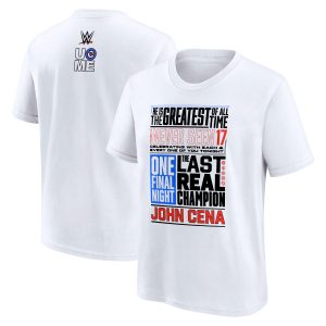 John Cena Never Seen 17 T-Shirt - White - Youth