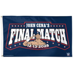John Cena 1-Sided 3×5 Deluxe Flag John Cena 1-Sided 3x5 Deluxe Flag