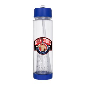 John Cena Final Match Clear Plastic 650ml Drink Bottle – Navy John Cena Final Match Clear Plastic 650ml Drink Bottle - Navy