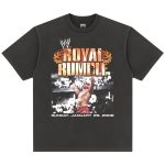 Men's Black Rey Mysterio Royal Rumble 2006 Boxy T-Shirt