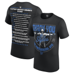 Men's Black AJ Styles Thank You Greatest Moments T-Shirt