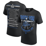 Men's Black AJ Styles Thank You Greatest Moments T-Shirt