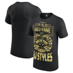 Men's Black AJ Styles WWE Hall of Fame 2026 Inductee T-Shirt