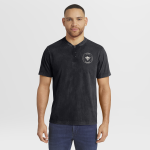 Men's Darius Rucker Collection by Fanatics Black Cody Rhodes Washed Henley T-Shirt