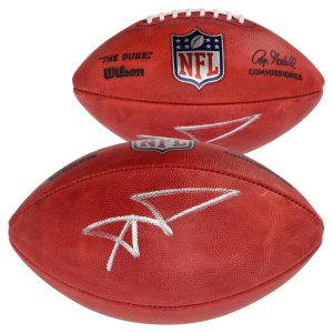 Aaron Donald Los Angeles Rams Autographed Wilson Duke Full Color Pro Football