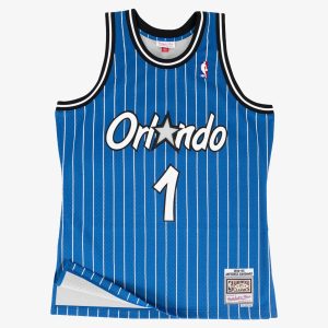 Anfernee Hardaway Orlando Magic 1994-95 Mitchell & Ness Blue Swingman Jersey Road