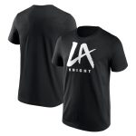 LA Knight Logo T-Shirt - Black - Mens