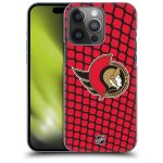 Ottawa Senators NHL Net Pattern Graphic Phone Case - iPhone