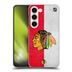 Chicago Blackhawks NHL Half Distressed Graphic Phone Case - Samsung
