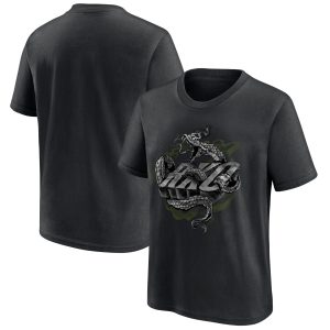 WWE Randy Orton RKO Metal T-Shirt - Black - Youth