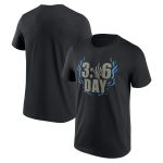 WWE Stone Cold Steve Austin 3:16 Day Middle Finger T-Shirt - Black - Mens