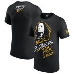 WWE Becky Lynch Back In Business Bex T-Shirt - Black - Mens