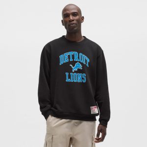Men's lululemon Black Detroit Lions Steady State Sweatshirt