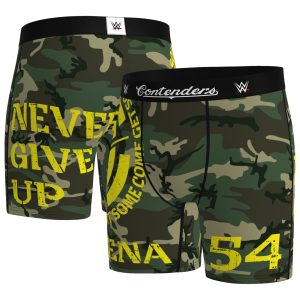 Men's Contenders Clothing  Camo John Cena Chain Gang Boxer Briefs