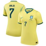 Brazil Nike Home Stadium Shirt 2026 - Womens with Vini Jr. 7 printing