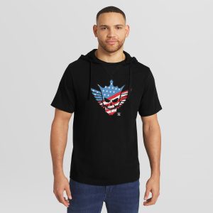 Men's Darius Rucker Collection by Fanatics Black Cody Rhodes Hooded T-Shirt