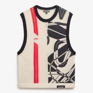 Off Season Unisex F1 Cream Knit Muscle T-Shirt