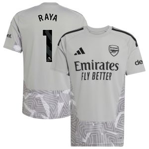 Arsenal adidas Home Goalkeeper Shirt 2026-27 with Raya 1 printing