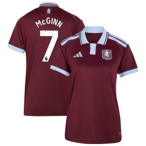 Aston Villa adidas Home Shirt 2026-27 - Womens with McGinn 7 printing