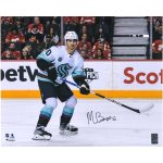 Matty Beniers Seattle Kraken Autographed 16" x 20" NHL Debut Photograph