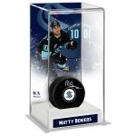 Matty Beniers Seattle Kraken Deluxe Tall Hockey Puck Case