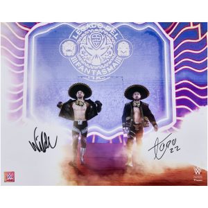 Cruz Del Toro & Joaquin Wilde WWE Multi-Signed 16" x 20" Entrance Photograph