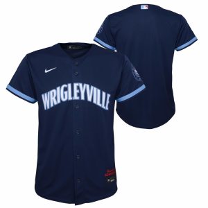 Chicago Cubs Nike Official Replica City Connect Jersey -Youth