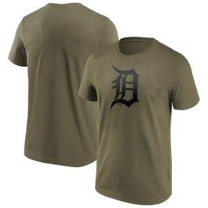 Detroit Tigers Iconic Preferred Logo Graphic T-Shirt - Mens