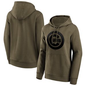 Chicago Cubs Iconic Preferred Logo Graphic Hoodie - Womens