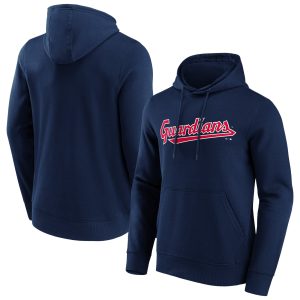 Cleveland Guardians Iconic Wordmark Graphic Hoodie - Mens