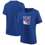 New York Rangers Primary Logo Graphic T-Shirt - Womens